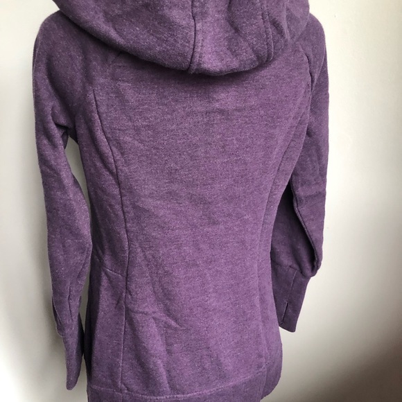 MANDETTA | NWOT | Purple Long Zip Up Hoodie | XS - Picture 5 of 9